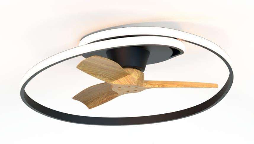Impressionante Lampadario Ventilatore per Saloni e Sale da Pranzo