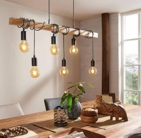 Lampadario Rustico Contemporaneo: Illuminazione Naturale e Affascinante
